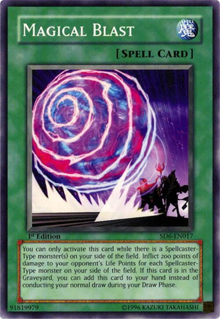 Magical Blast - Structure Deck: Spellcaster's Judgment YuGiOh trading card