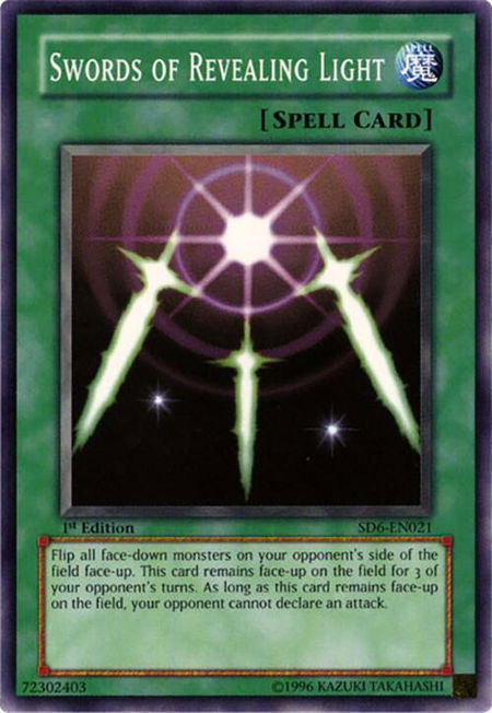 Swords of Revealing Light - Structure Deck: Spellcaster's Judgment YuGiOh trading card