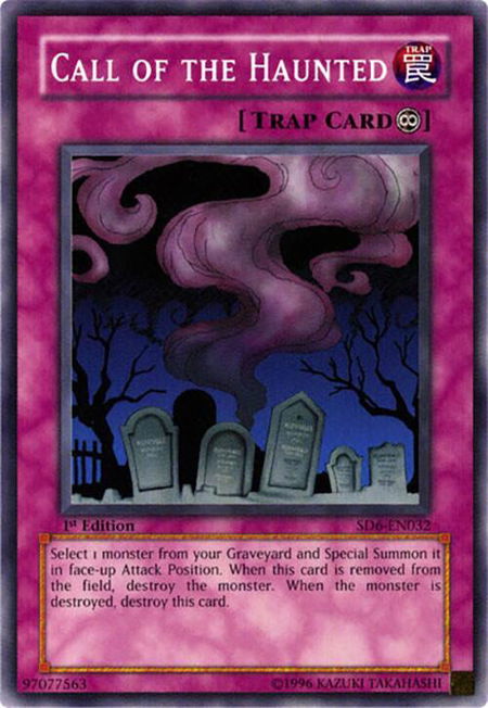 Call Of The Haunted - Structure Deck: Spellcaster's Judgment YuGiOh trading card