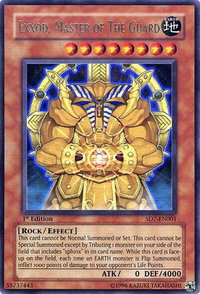 Exxod, Master of the Guard - Structure Deck: Invincible Fortress  #SD7-EN001 - Ultra Rare YuGiOh Trading Card