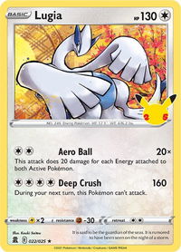 Lugia - Celebrations (CLB) #022/025 - Holo Rare Pokémon Trading Card