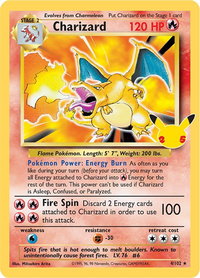 Charizard - Celebrations: Classic Collection (CCC) #4/102 - Classic Collection Pokémon Trading Card