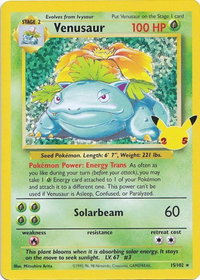 Venusaur - Celebrations: Classic Collection (CCC) #15/102 - Classic Collection Pokémon Trading Card