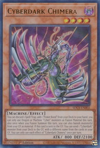 Cyberdark Chimera - Structure Deck: Cyber Strike (SDCS) #SDCS-EN002 - Ultra Rare YuGiOh Trading Card