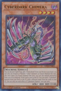 Cyberdark Chimera - Structure Deck: Cyber Strike (SDCS) #SDCS-EN002 - Ultra Rare YuGiOh Trading Card