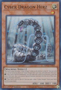 Cyber Dragon Herz - Structure Deck: Cyber Strike (SDCS) #SDCS-EN009 - Super Rare YuGiOh Trading Card