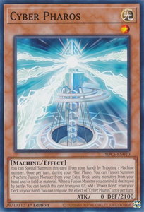 Cyber Pharos - Structure Deck: Cyber Strike (SDCS) #SDCS-EN010 - Common / Short Print YuGiOh Trading Card