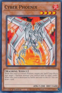 Cyber Phoenix - Structure Deck: Cyber Strike (SDCS) #SDCS-EN012 - Common / Short Print YuGiOh Trading Card