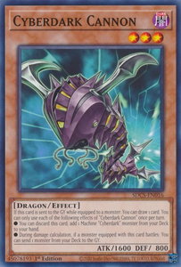 Cyberdark Cannon - Structure Deck: Cyber Strike (SDCS) #SDCS-EN016 - Common / Short Print YuGiOh Trading Card