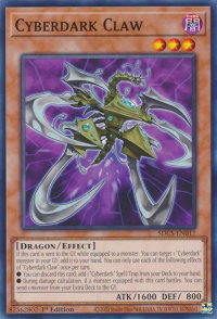 Cyberdark Claw - Structure Deck: Cyber Strike (SDCS) #SDCS-EN017 - Common / Short Print YuGiOh Trading Card