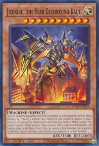 Jizukiru, the Star Destroying Kaiju - Structure Deck: Cyber Strike (SDCS) #SDCS-EN019 - Common / Short Print YuGiOh Trading Card
