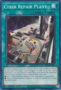 Cyber Repair Plant - Structure Deck: Cyber Strike (SDCS) #SDCS-EN024 - Common / Short Print YuGiOh Trading Card