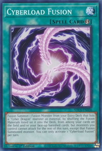 Cyberload Fusion - Structure Deck: Cyber Strike (SDCS) #SDCS-EN026 - Common / Short Print YuGiOh Trading Card