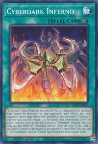 Cyberdark Inferno - Structure Deck: Cyber Strike (SDCS) #SDCS-EN028 - Common / Short Print YuGiOh Trading Card