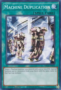 Machine Duplication - Structure Deck: Cyber Strike (SDCS) #SDCS-EN032 - Common / Short Print YuGiOh Trading Card