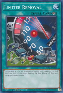 Limiter Removal - Structure Deck: Cyber Strike (SDCS) #SDCS-EN033 - Common / Short Print YuGiOh Trading Card