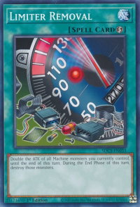 Limiter Removal - Structure Deck: Cyber Strike (SDCS) #SDCS-EN033 - Common / Short Print YuGiOh Trading Card