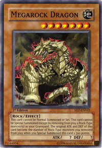 Megarock Dragon - Structure Deck: Invincible Fortress  #SD7-EN012 - Common / Short Print YuGiOh Trading Card