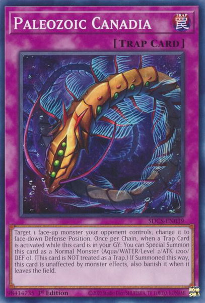 Paleozoic Canadia - Structure Deck: Cyber Strike YuGiOh trading card