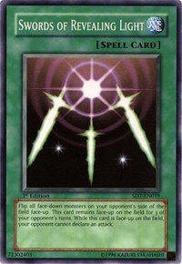 Swords of Revealing Light - Structure Deck: Invincible Fortress  #SD7-EN019 - Common / Short Print YuGiOh Trading Card