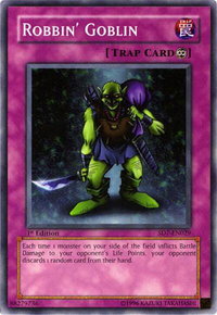 Robbin' Goblin - Structure Deck: Invincible Fortress  #SD7-EN029 - Common / Short Print YuGiOh Trading Card