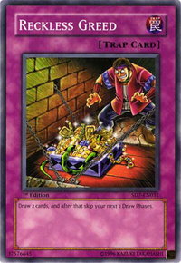 Reckless Greed - Structure Deck: Invincible Fortress  #SD7-EN031 - Common / Short Print YuGiOh Trading Card