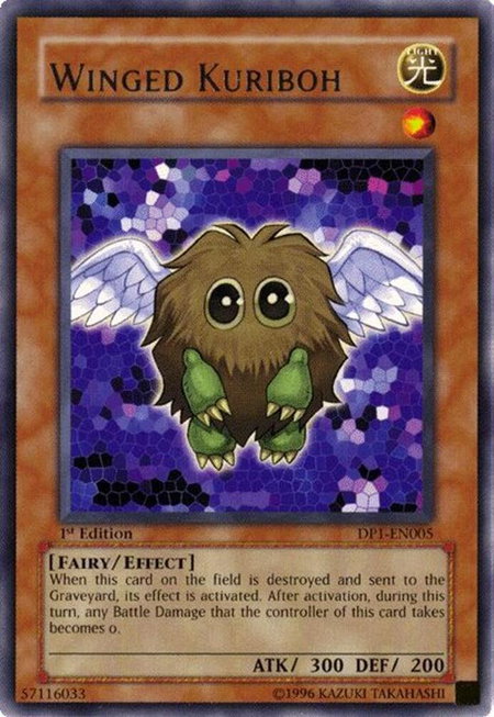 Winged Kuriboh - Duelist Pack 1: Jaden Yuki YuGiOh trading card