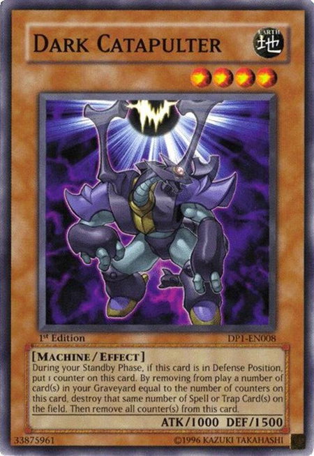 Dark Catapulter - Duelist Pack 1: Jaden Yuki YuGiOh trading card