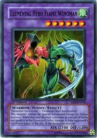 Elemental HERO Flame Wingman - Duelist Pack 1: Jaden Yuki (DP1) #DP1-EN010 - Super Rare YuGiOh Trading Card