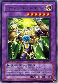 Elemental Hero Thunder Giant - Duelist Pack 1: Jaden Yuki (DP1) #DP1-EN011 - Rare YuGiOh Trading Card