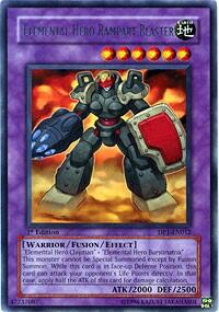 Elemental Hero Rampart Blaster - Duelist Pack 1: Jaden Yuki (DP1) #DP1-EN012 - Rare YuGiOh Trading Card