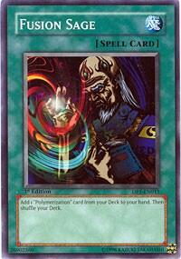Fusion Sage - Duelist Pack 1: Jaden Yuki (DP1) #DP1-EN015 - Common / Short Print YuGiOh Trading Card
