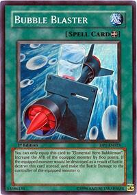 Bubble Blaster - Duelist Pack 1: Jaden Yuki (DP1) #DP1-EN023 - Super Rare YuGiOh Trading Card