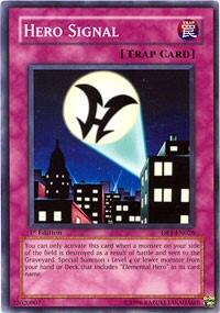 Hero Signal - Duelist Pack 1: Jaden Yuki (DP1) #DP1-EN028 - Common / Short Print YuGiOh Trading Card