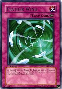 Feather Wind - Duelist Pack 1: Jaden Yuki (DP1) #DP1-EN029 - Rare YuGiOh Trading Card