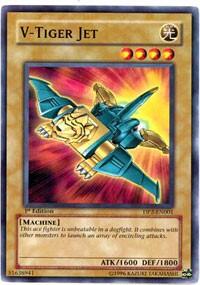 V-Tiger Jet - Duelist Pack 2: Chazz Princeton (DP2) #DP2-EN001 - Common / Short Print YuGiOh Trading Card