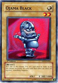 Ojama Black - Duelist Pack 2: Chazz Princeton YuGiOh trading card