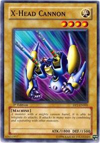 X-Head Cannon - Duelist Pack 2: Chazz Princeton (DP2) #DP2-EN005 - Common / Short Print YuGiOh Trading Card