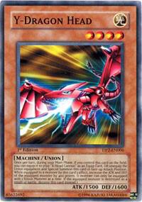 Y-Dragon Head - Duelist Pack 2: Chazz Princeton YuGiOh trading card