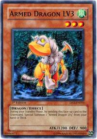 Armed Dragon LV3 - Duelist Pack 2: Chazz Princeton YuGiOh trading card