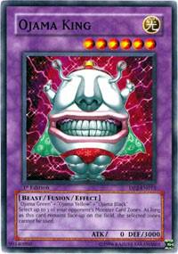 Ojama King - Duelist Pack 2: Chazz Princeton YuGiOh trading card
