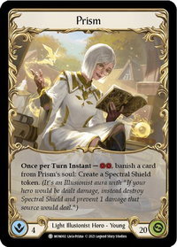 Prism // Ravenous Meataxe - Monarch (MON) #MON002 // MON221 - Token Flesh and Blood Trading Card