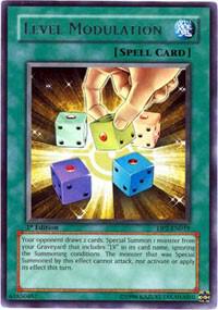 Level Modulation trading card from Duelist Pack 2: Chazz Princeton Level Modulation - Duelist Pack 2: Chazz Princeton YuGiOh trading card