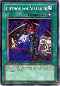 Chthonian Alliance - Duelist Pack 2: Chazz Princeton YuGiOh trading card