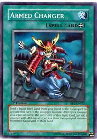 Armed Changer - Duelist Pack 2: Chazz Princeton (DP2) #DP2-EN023 - Common / Short Print YuGiOh Trading Card