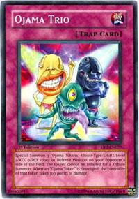 Ojama Trio - Duelist Pack 2: Chazz Princeton YuGiOh trading card