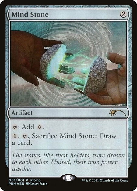 Mind Stone (2021) - WPN & Gateway Promos Magic: The Gathering trading card