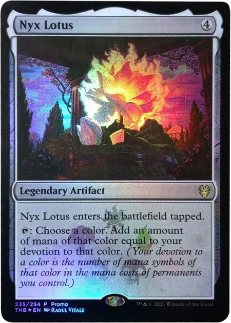 Nyx Lotus - Media Promos Magic: The Gathering trading card