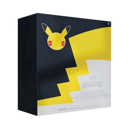 Celebrations Pokemon Center Elite Trainer Box (Exclusive) trading card from Celebrations Celebrations Pokemon Center Elite Trainer Box (Exclusive) - Celebrations Pokémon trading card