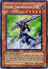 Silent Swordsman LV5 - Elemental Energy (EEN) #EEN-ENSE4 - Secret Rare YuGiOh Trading Card
